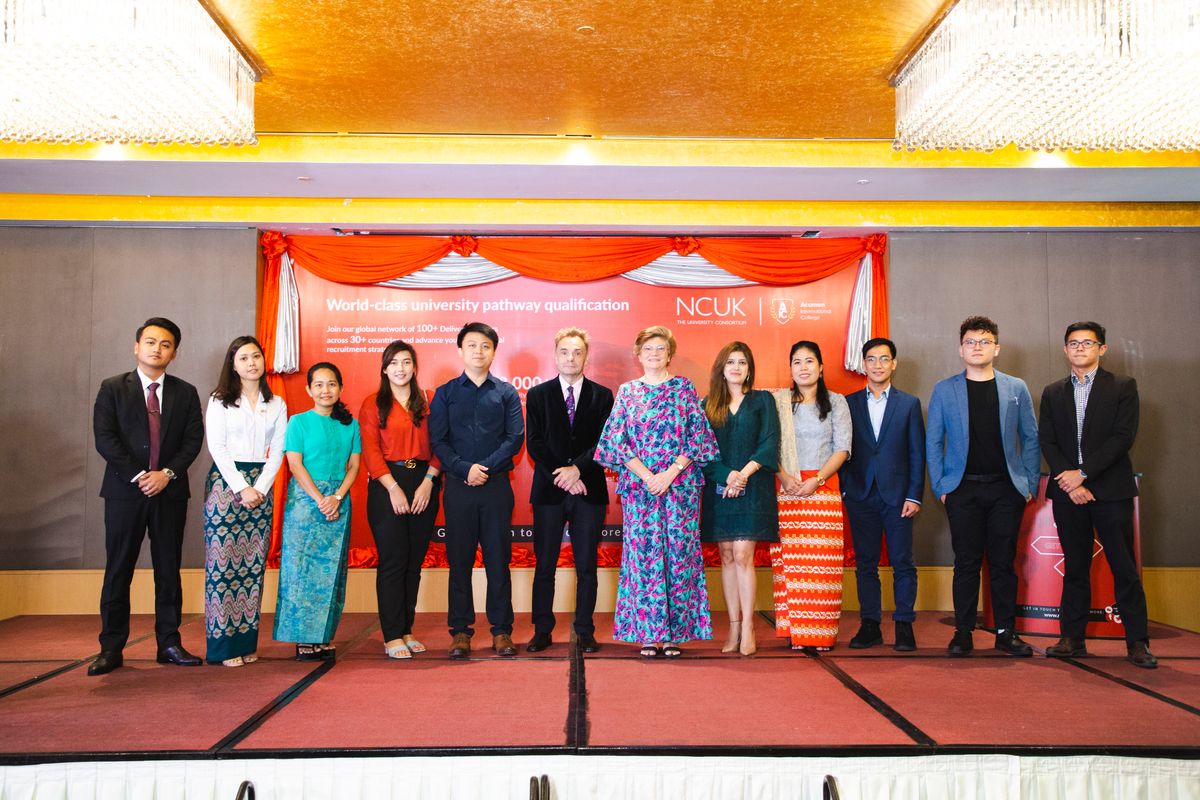 Acumen International College (AIC) သည် NCUK နှင့်အတူပူးပေါင်းပြီး International Foundation Year ၊ International Year One နှင့် Master’s Preparation Programmes အတန်းများကိုဖွင့်လှစ်ခဲ့